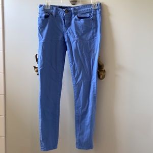 J.Crew French Blue Toothpick jeans